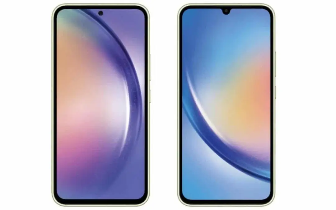 galaxy a54 and a34