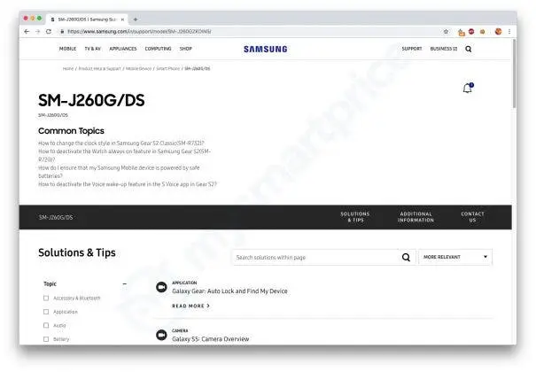 galaxy j2 core