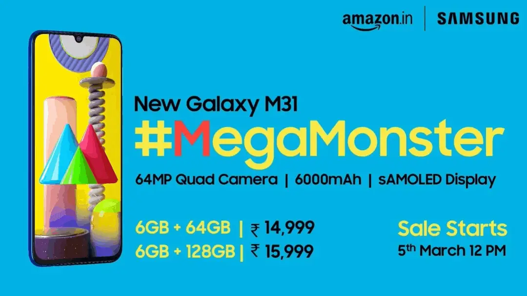 galaxy m31 precios