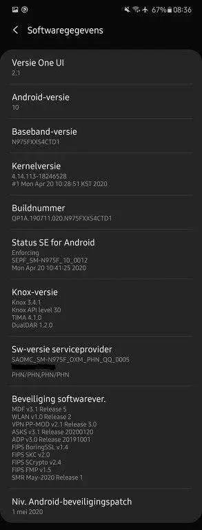 galaxy note 10 plus ctd1 about