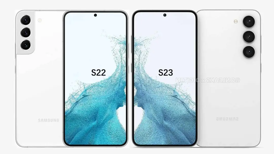 galaxy s23 and galaxy s22