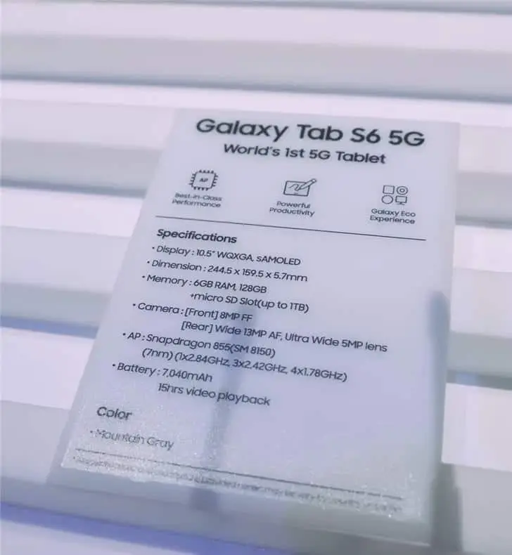 galaxy tab 6