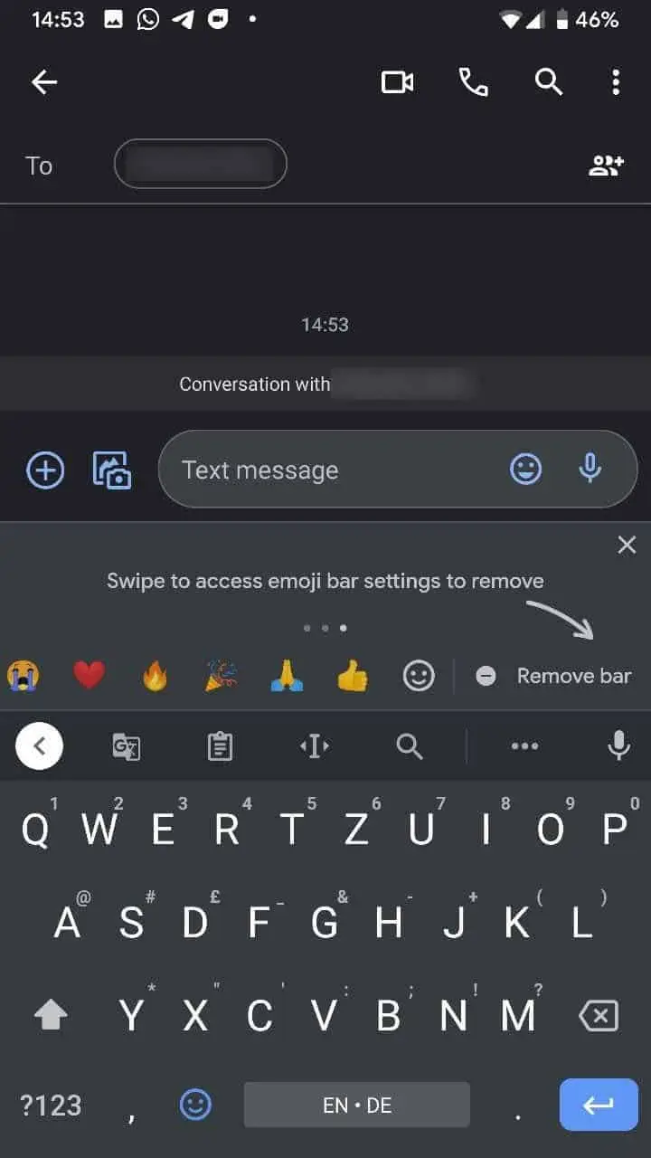 gboard emoji bar 3