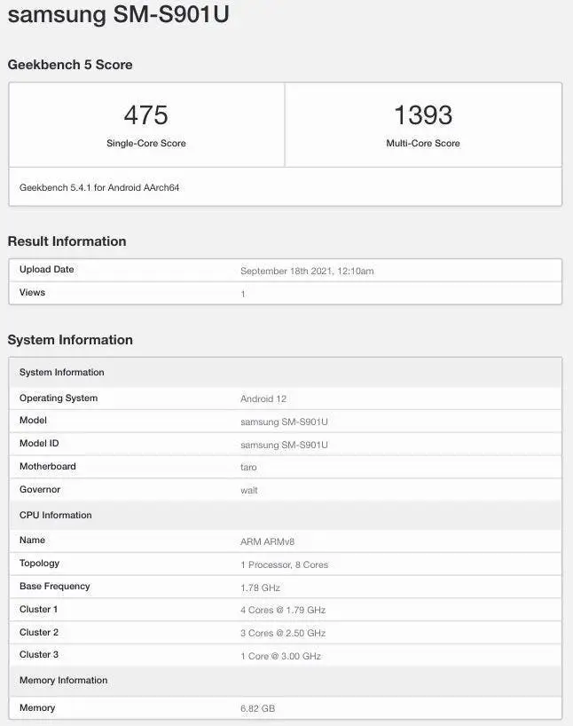 geekbench 1