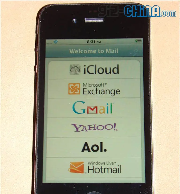 gooapple v5 iphone 4s email