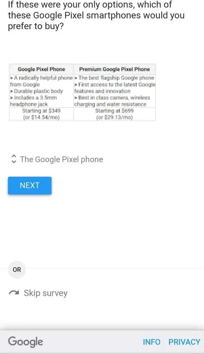 google