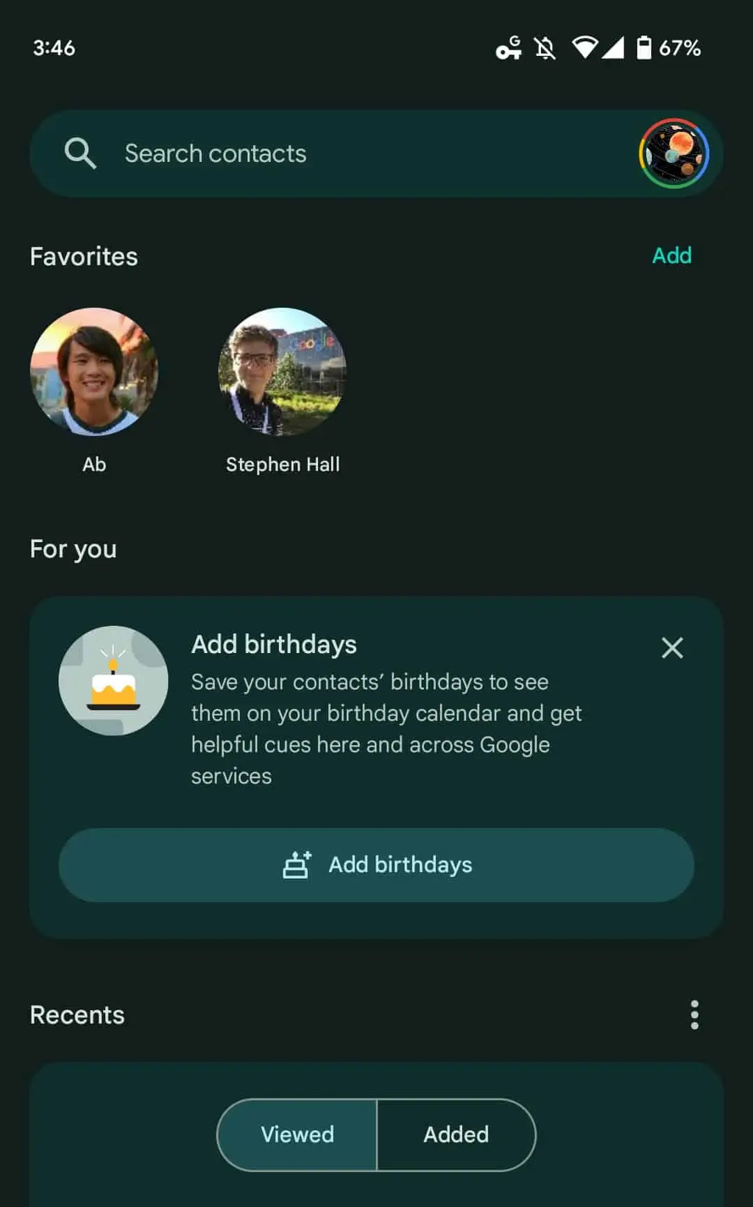 google contacts birthday notifications 1