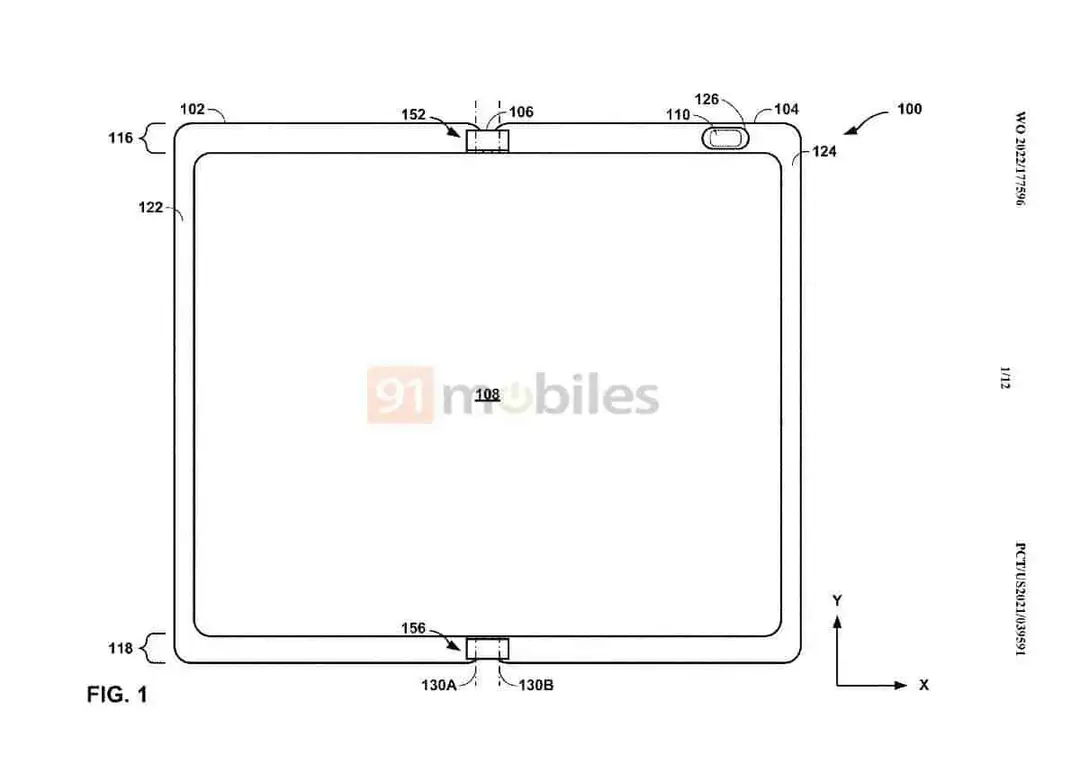 google foldable phone patent 4