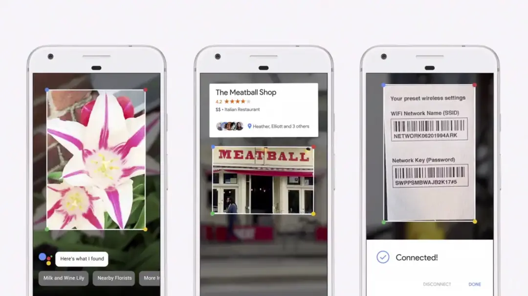 google lens feature