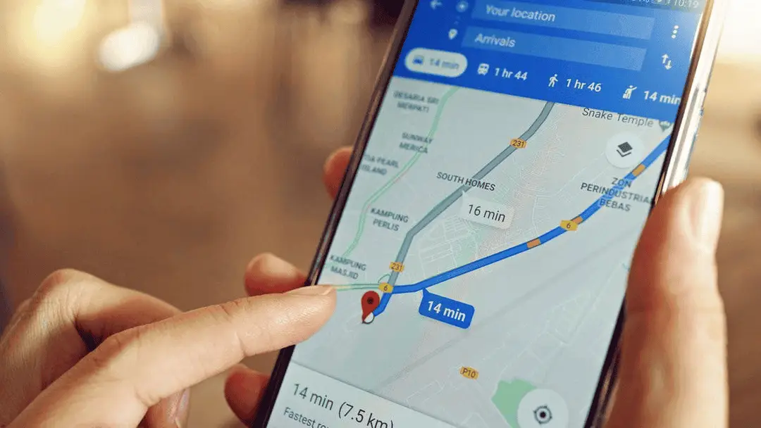 google maps hero