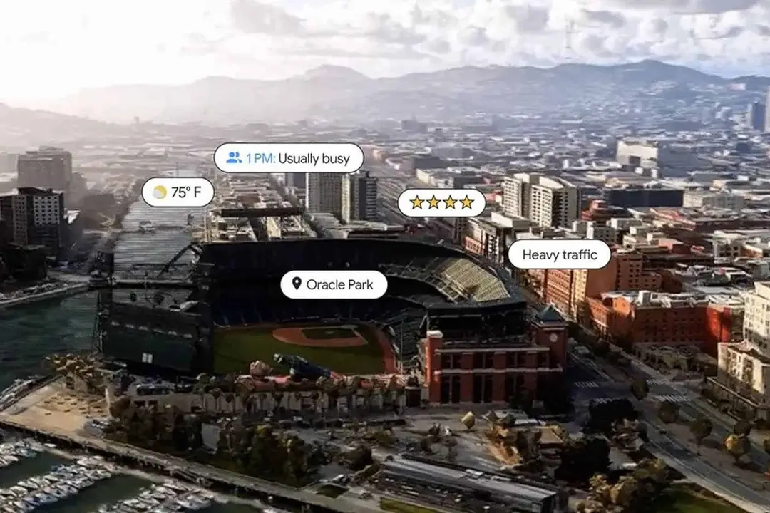 google maps immersive view