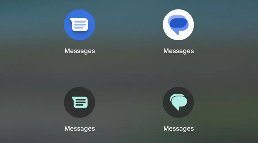 google messages new icon