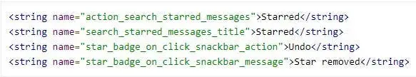 google messages star messages code leak