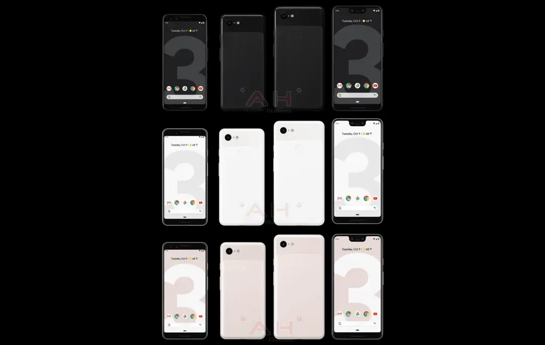 google pixel 3 and google pixel 3 xl androidheadlines 2018 1420x898