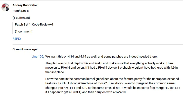 google pixel 4 reference gizchina