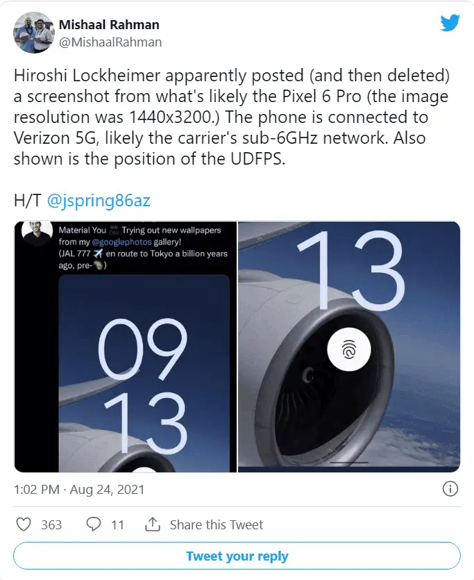 google pixel 6
