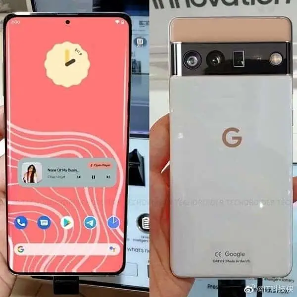 google pixel 6 pro live shot