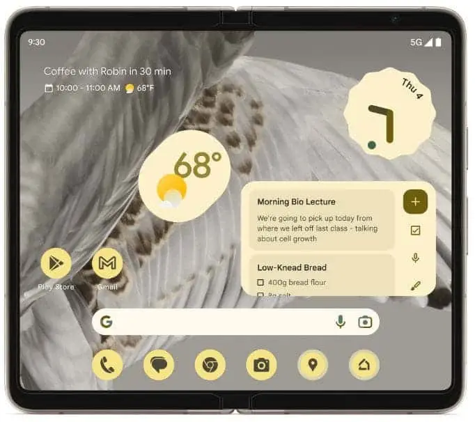 google pixel fold b