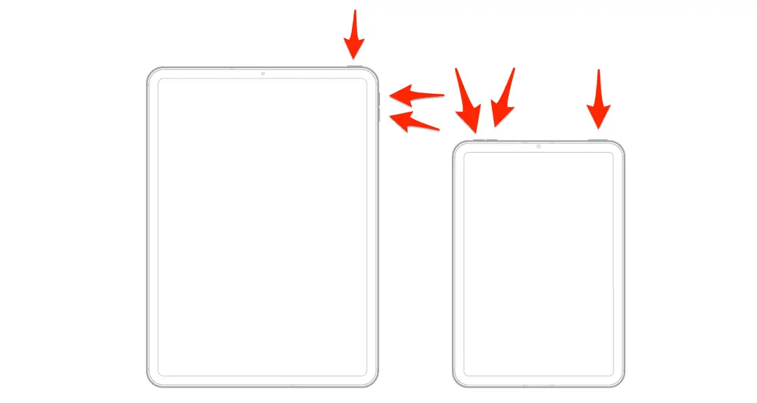 hard reset ipad without home button
