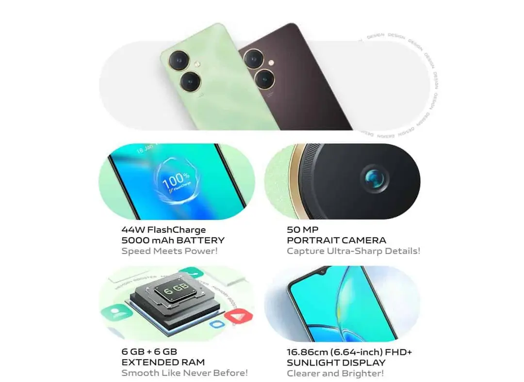 highlighted features of vivo y27