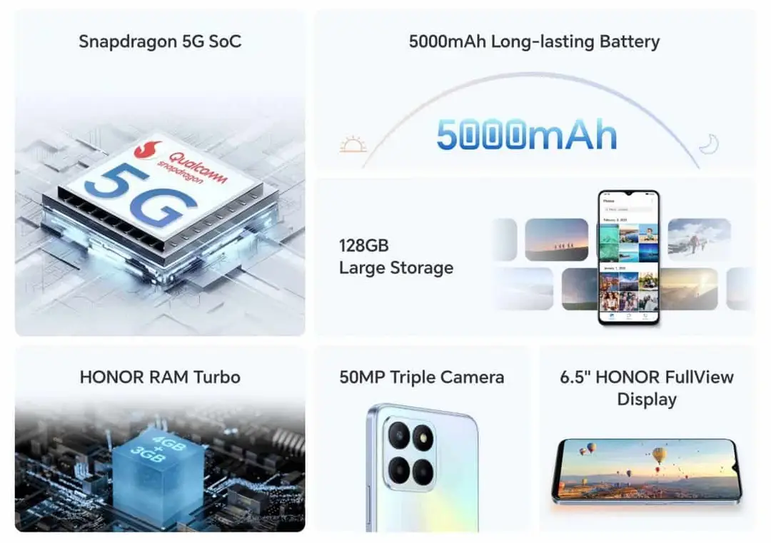 honor 70 lite key specs