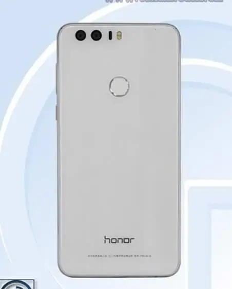 honor 8 back leak