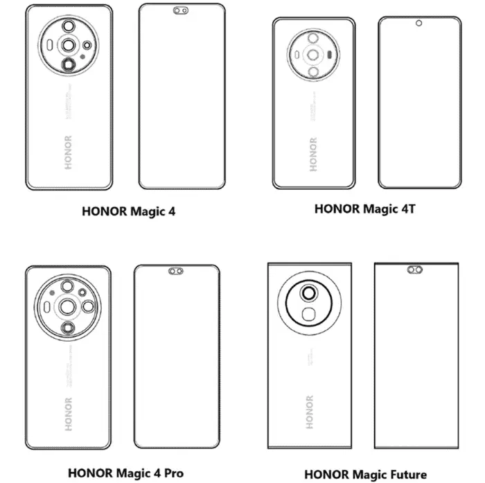 honor magic 4 render