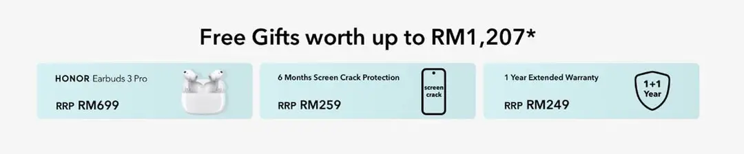 honor magic4 pro malaysia free gifts