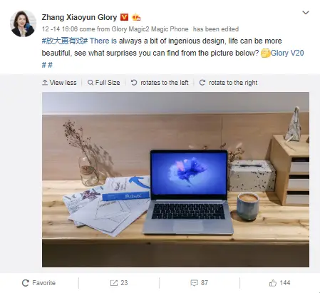 honor v20 maserati edition teased