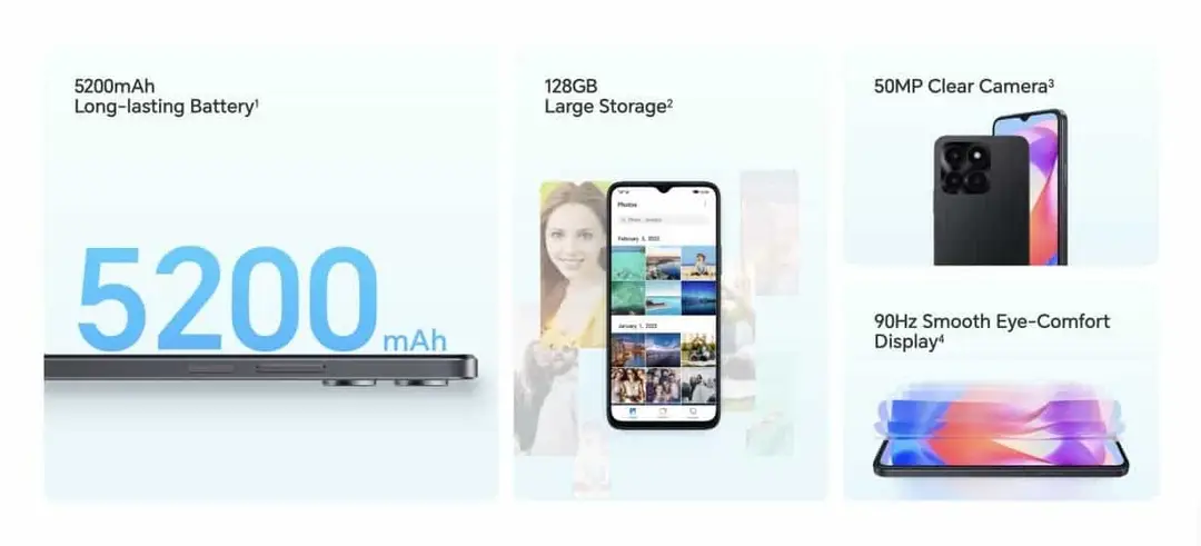 honor x6a 2