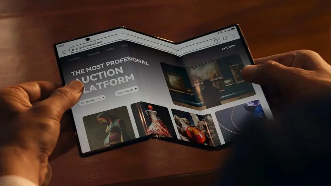 huawei mate xt unfolded