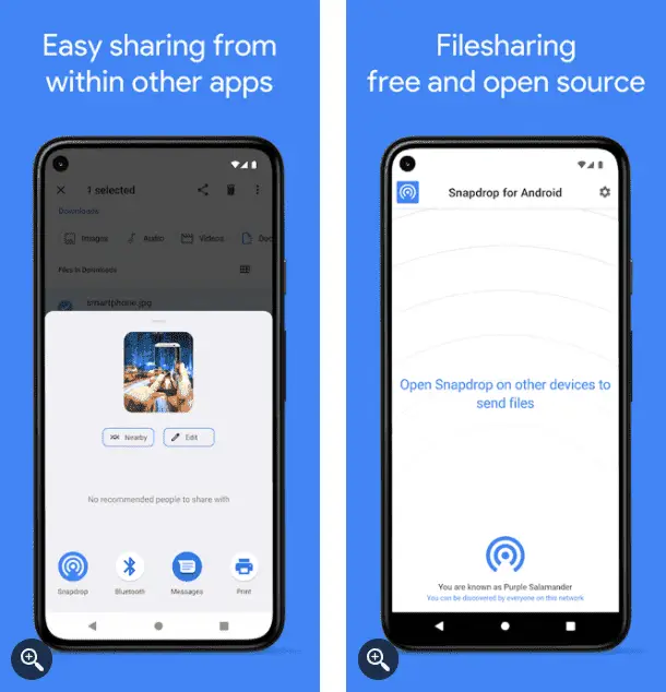 indie app snapdrop
