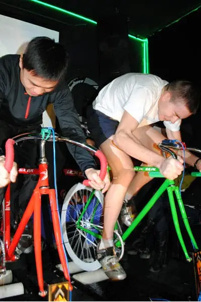 indoor bike race beijing