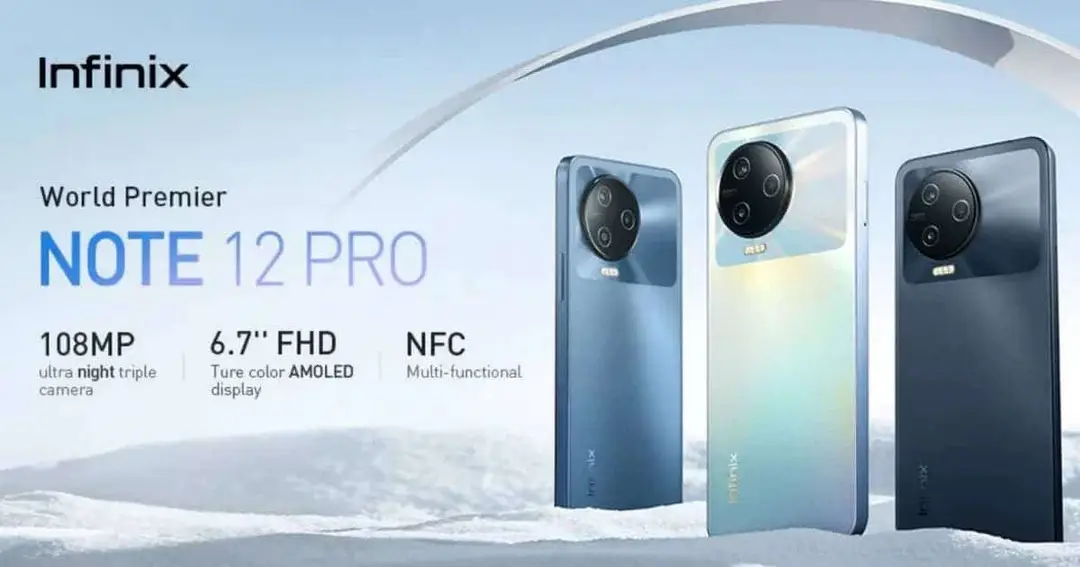 infinix note 12 pro 4g specs aliexpress