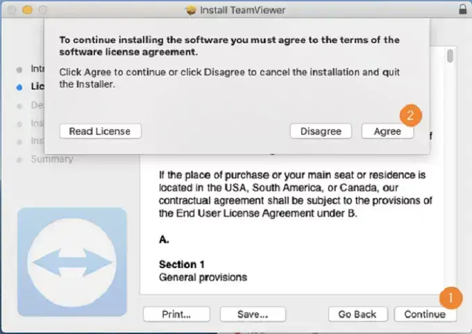 installing teamviewer