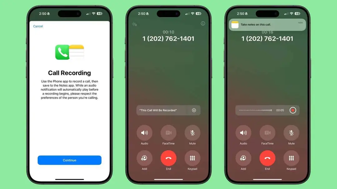 ios 18 1 call recording 1 1
