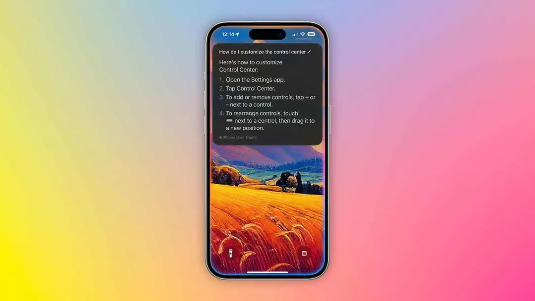 ios 18 answer