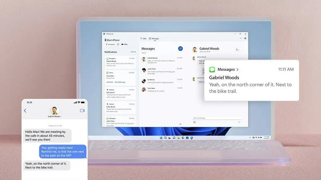 ios phone link