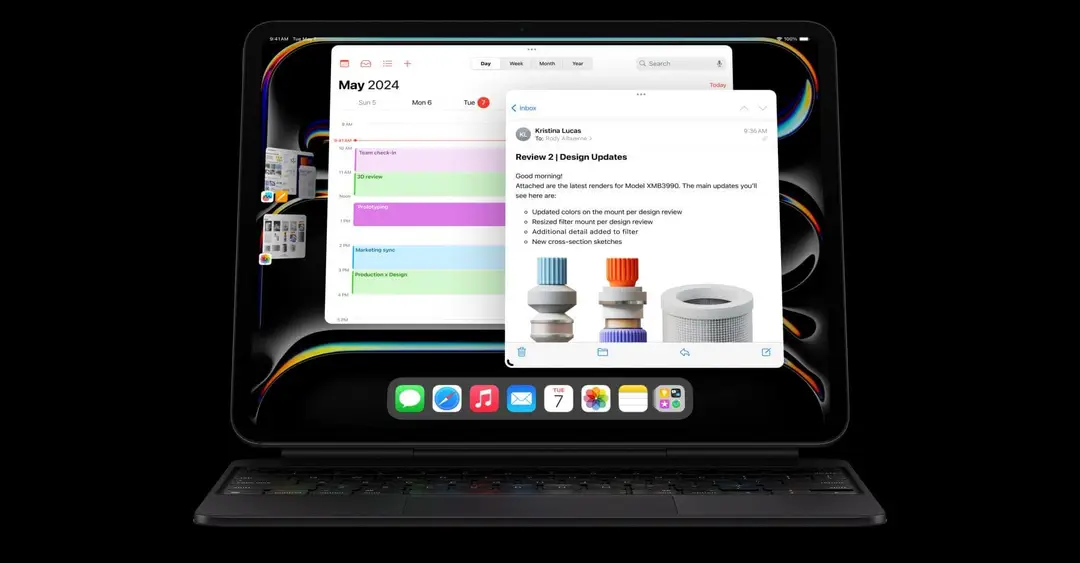 ipad with accessories