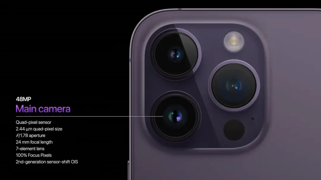 iphone 14 pro 48mp camera