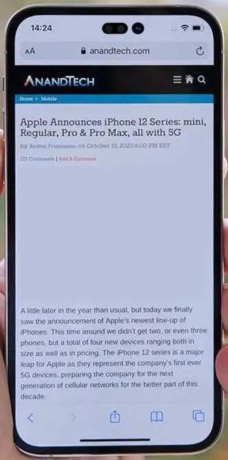 iphone 14 real image a