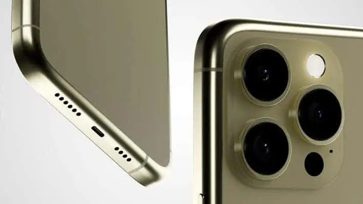 iphone 15 gold