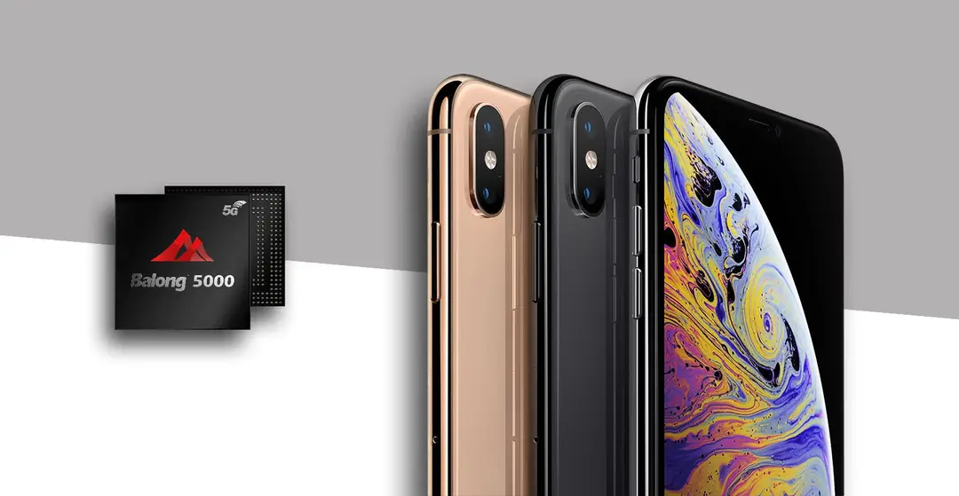 iphones with huawei balong 5000 5g modem