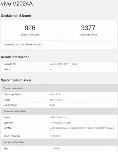 iqoo 5 specs