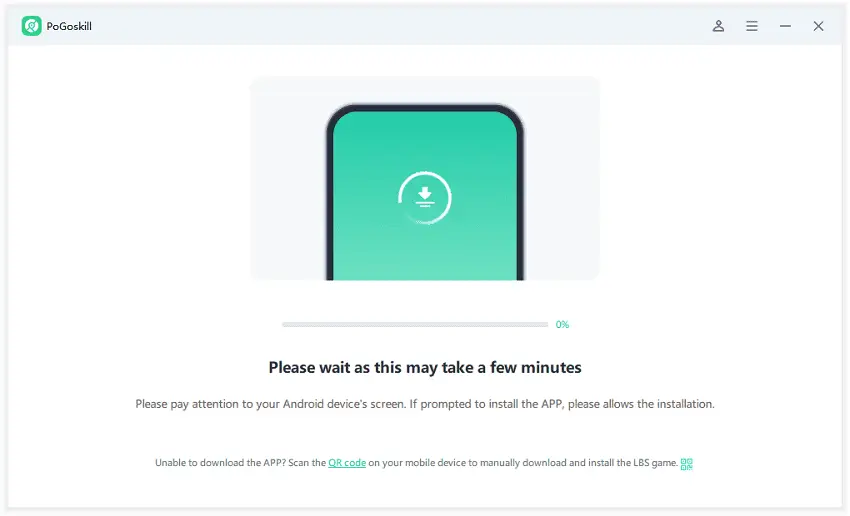 let the tool download