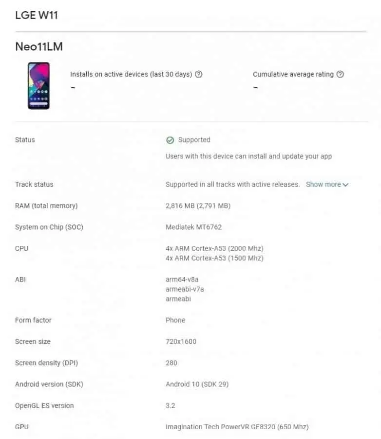 lg w11