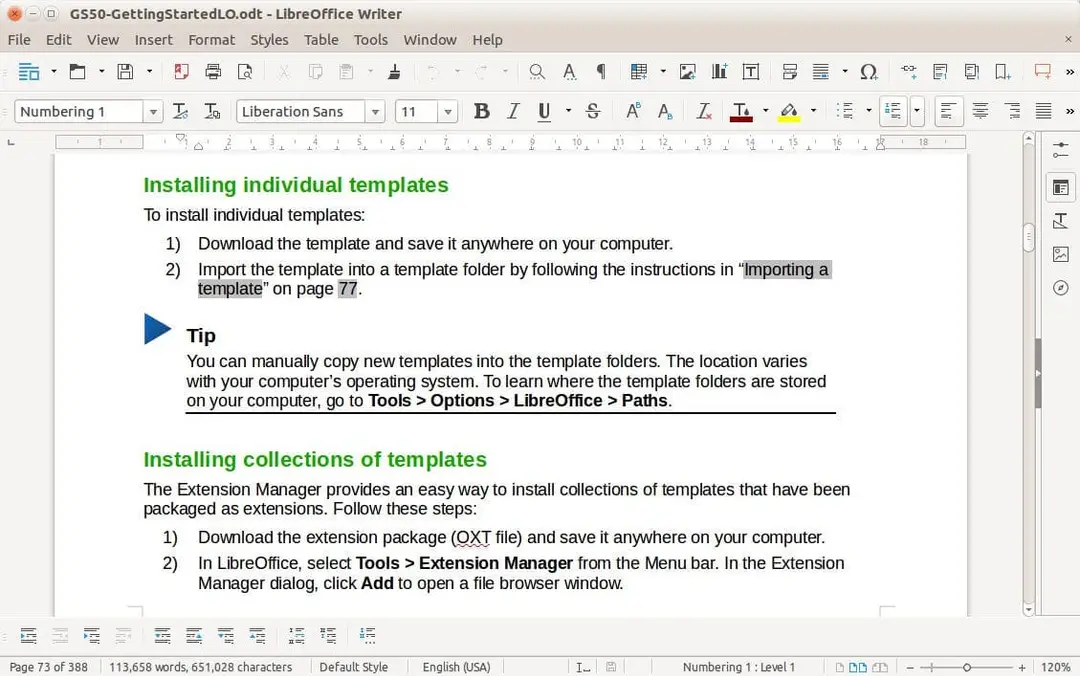 libreoffice free pc program
