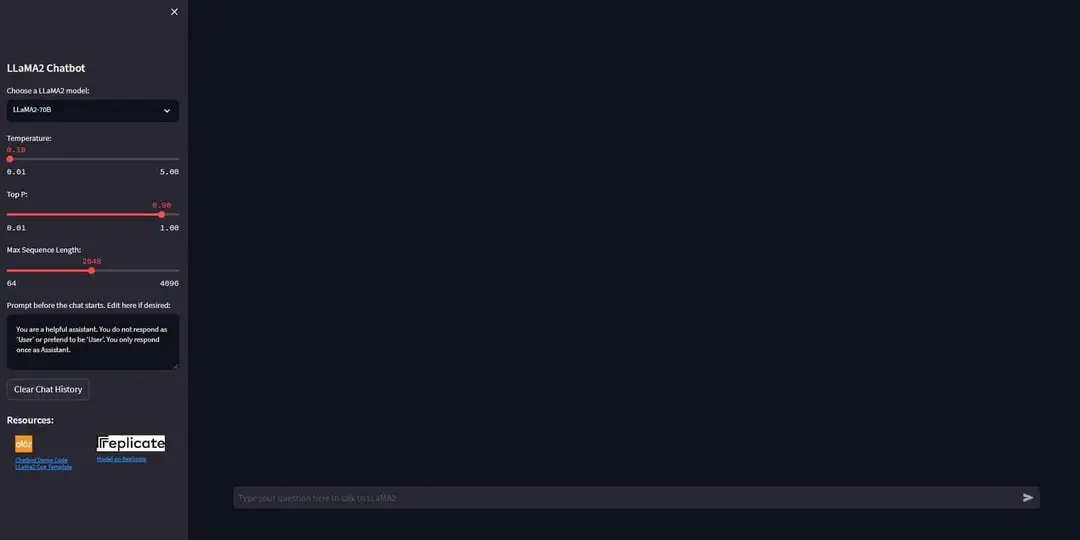 llama 2 demo