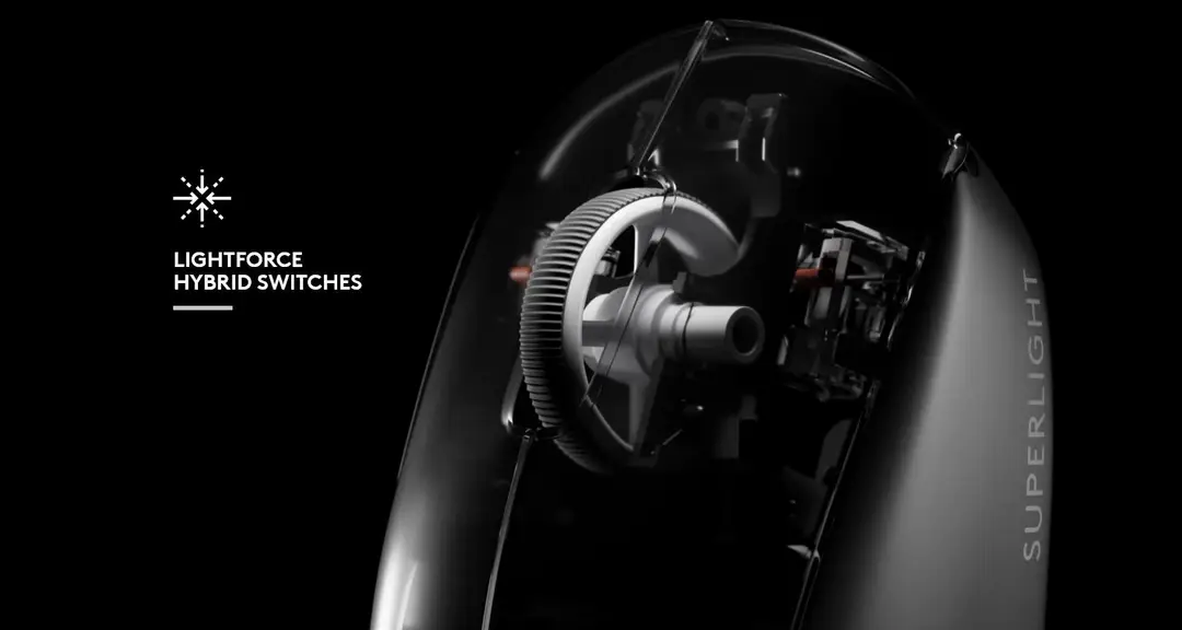 logitech g pro x superlight 2 lightforce switches