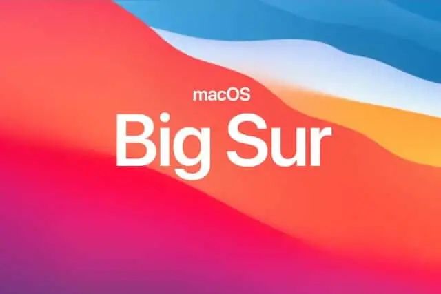 macos big sur